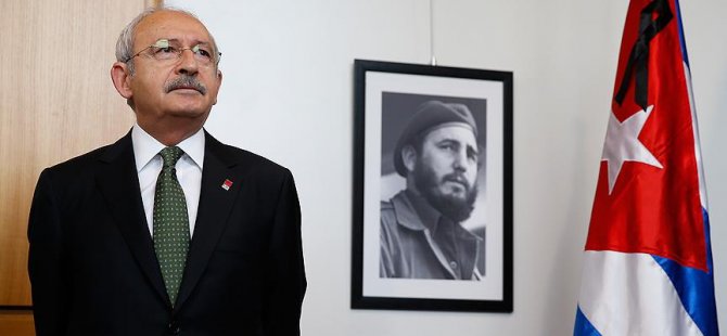 Kılıçdaroğlu'ndan Küba Büyükelçiliği'ne taziye ziyareti