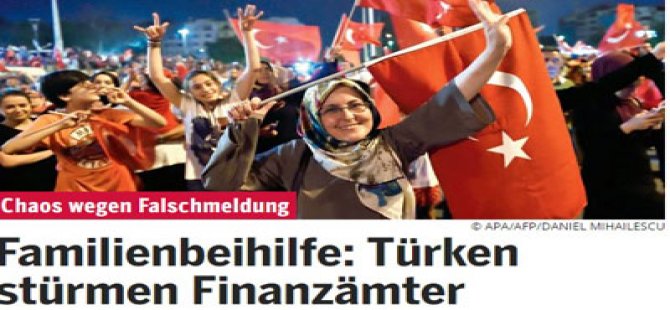 Avusturya basını: Maliyelere Türk baskını