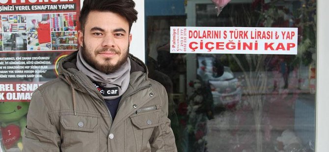 Dolar bozdurana çiçek bedava