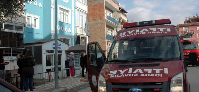 Tokat'ta kız öğrenci yurdunda yangın