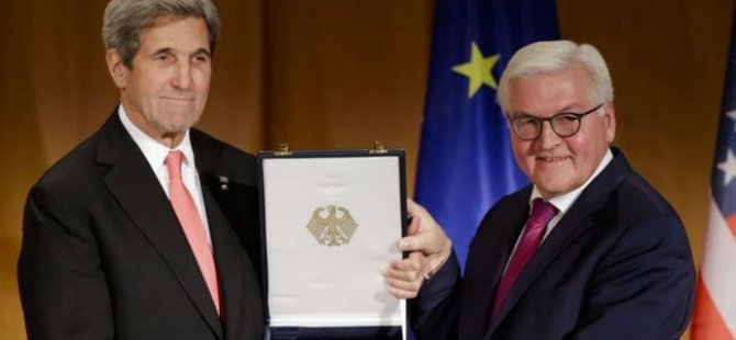 Kerry'e Almanya'da Federal Liyakat Nişanı