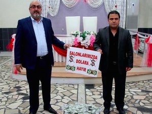 Düğünlerde dolara izin yok