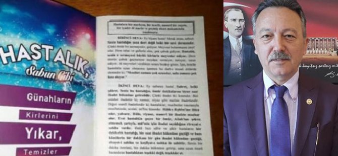 CHP'li vekilden Akdağ'a Said Nursi broşürü sorusu