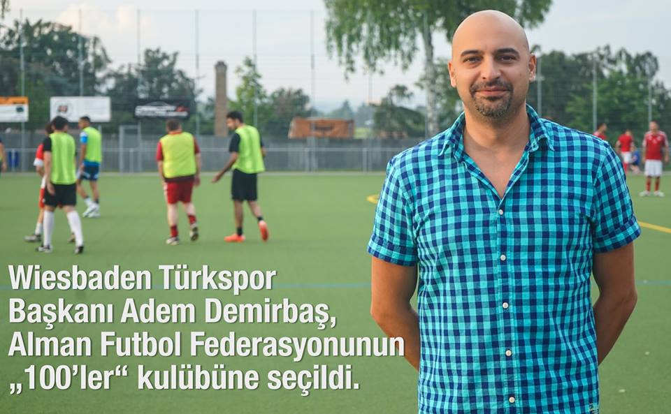 Türkspor Başkanı 100'ler kulübüne girdi
