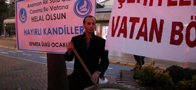 İstanbul'daki terör saldırısına "sütlü" tepki