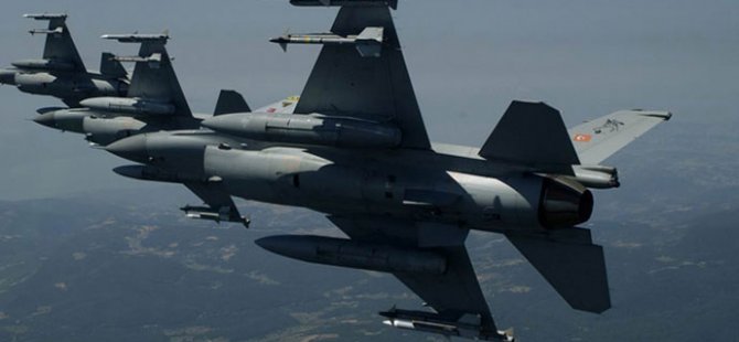Türk uçaklarından El Bab'a havadan bildiri