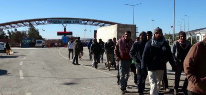 Halep'ten kaçan Suriyeliler, Azez çevresine yerleştiriliyor
