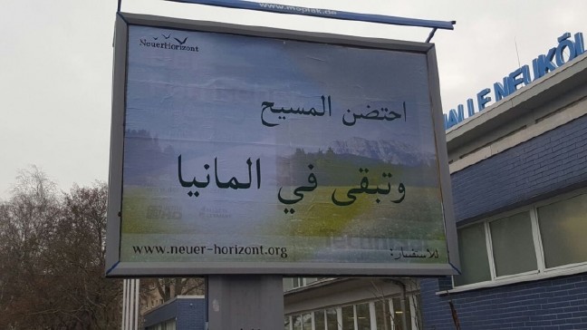 'Hristiyan ol, Almanya'da kal'