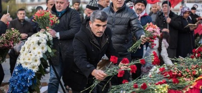 44 şehit için 44 bin çiçek