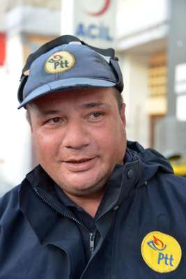 Postacıya tebligat dayağı