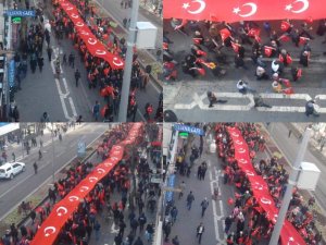 Diyarbakır'da binlerce kişi terörü protesto etti
