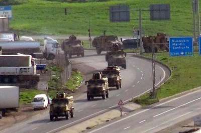 Cizre'de askeri hareketlilik