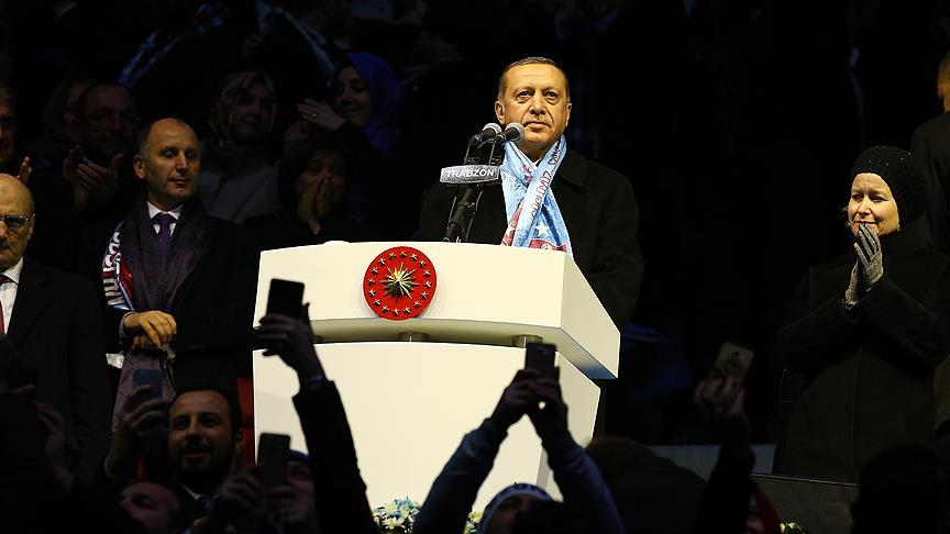Başlama vuruşu Erdoğan'dan