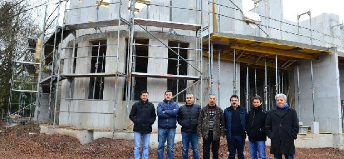Saunalı cami projesi maddi destek bekliyor
