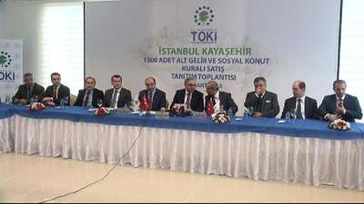Kayaşehir'de alt ve orta gelir grubuna 1500 yeni konut