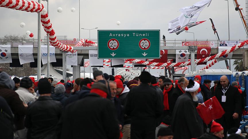 Avrasya Tüneli açıldı