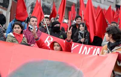 BERKİN ELVAN’IN DOĞUM GÜNÜ NEDENİYLE DÜZENLENEN YÜRÜYÜŞ SONRASI OLAY ÇIKTI