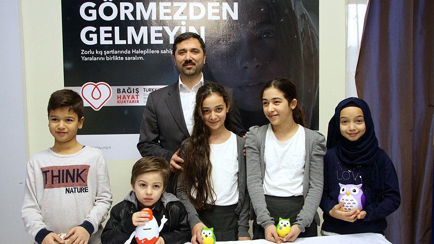 Kölnlü çocuklar harçlıklarını Halep'e gönderdi