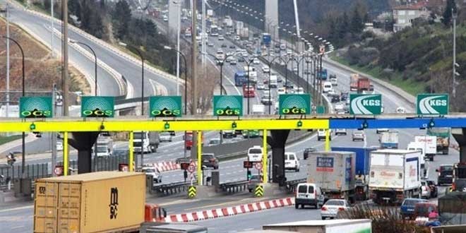 Türkiye'de köprü ve oto yol ücretlerine zam