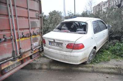 Sınava giderken ölümden döndü