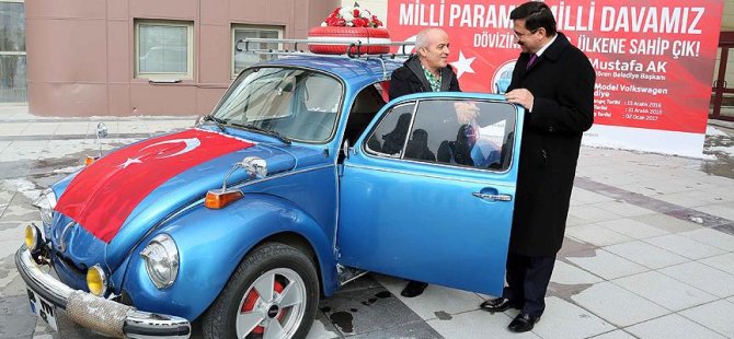 Döviz bozduran öğretmen 'vosvos' kazandı