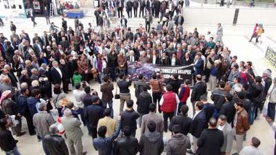 Şanlıurfa'da Halepçe katliamı protestosu