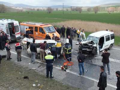Yozgat'ta trafik kazası: 2 ölü, 2 yaralı