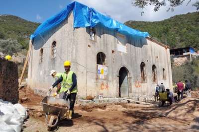 Tarihi kilise 142 yıl sonra restore ediliyor