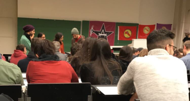 Berlin Teknik Üniversitesi'nde PKK toplantısı