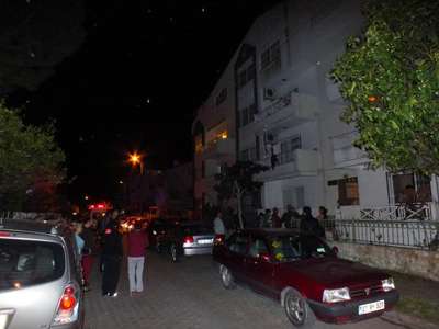 Marmaris'te baca yangını paniğe neden oldu