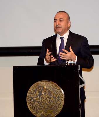 Dışişleri Bakanı Çavuşoğlu, Tayland'da 'Türk Dış Politikası' üzerine konferans verdi