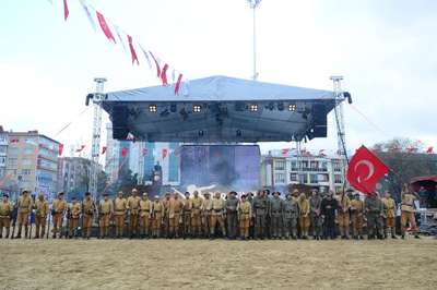 100. yılda Çanakkale Platosu Bağcılar'da