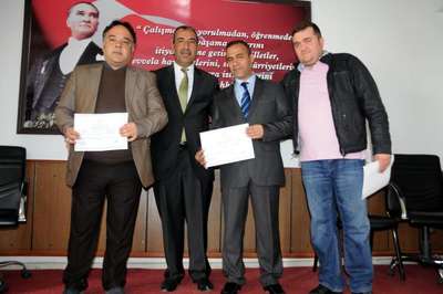 Gaziantep’te emlak danışmanlığı kursiyerlerine sertifika
