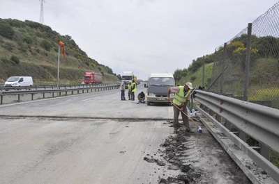 TEM'in Çamlıca- Gebze arasında 31 Ağustos'a kadar 1 şerit kapalı