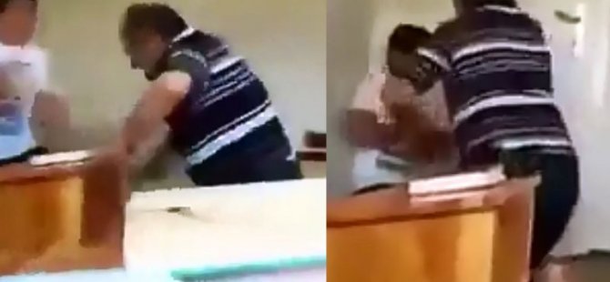 Kuran kursunda küçük çocuğa terlikle dayak