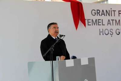 Kaleseramik'te, yeni Granit Fabrikası temeli atıldı