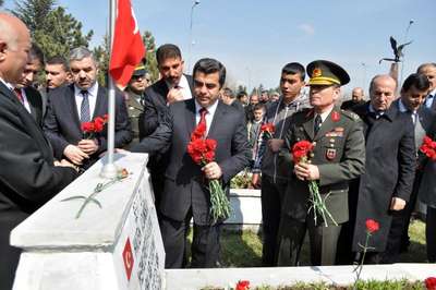 Kayseri'de, Çanakkale şehitleri törenle anıldı