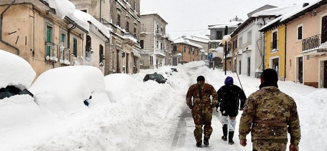 İtalya'da otele çığ düştü: En az 30 ölü