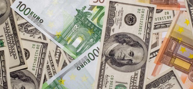 Dolar ve avro yükselişte