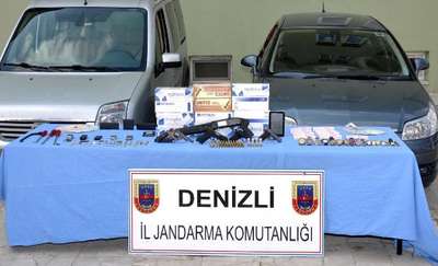 Hırsızlık çetesine 3 tutuklama