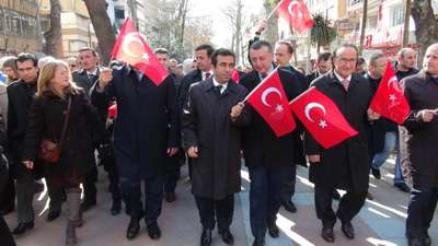 Donanma, Çanakkale Deniz Zaferi'nin 100. yılını kutladı (3)