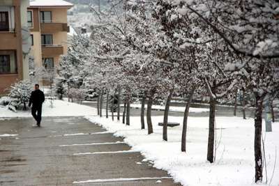 Bolu beyaza büründü