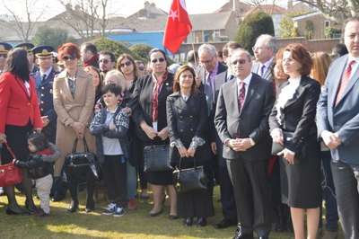 Çanakkale Deniz Zaferi'nin 100'üncü yıldönümü Porsmouth'ta kutlandı
