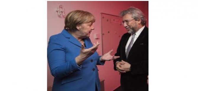 Almanya Başbakanı Merkel, Can Dündar'la görüştü