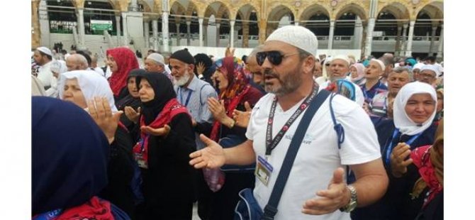 Kabe'de umrecilere 'Evet' duası