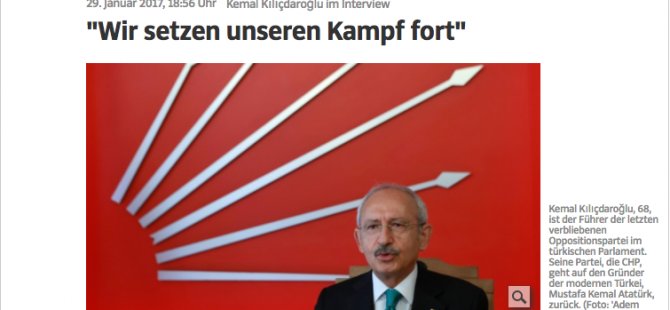 Kılıçdaroğlu, Merkel'in ziyaretini eleştirdi