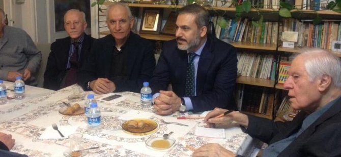 Atatürk'e firavun diyen yazara ziyaret