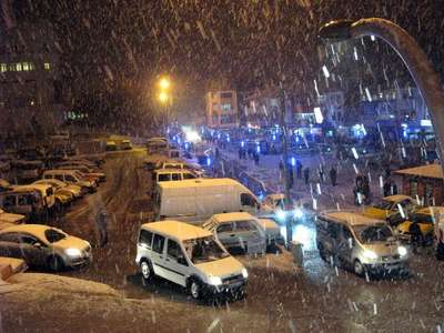 GÜMÜŞHANE' DE 164 KÖY YOLU ULAŞIMA KAPANDI