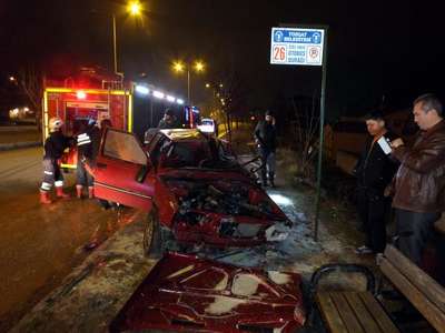 Yozgat'ta trafik kazası: 5 yaralı