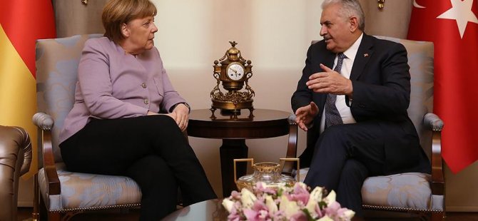 Başbakan Yıldırım'dan Merkel'e seçim tehdidi